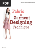 Fabric and Garment Designing Technique