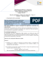 Guia de Actividades y Rúbrica de Evaluación - Unidad 1 - Fase 2 - Números Reales