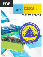 NSTP-1: Civic Welfare Training Service