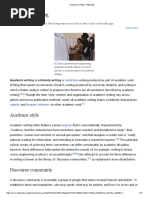 Academic Writing - Wikipedia