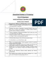 Ahmedabad Institute of Technology: CE & IT Department