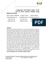 A Comparative Isothermal and Kinetic Study of The Removal of Lead (II) From Aqueous Solution Using Different Sorbents