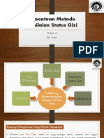 Penentuan Metode Penilaian Status Gizi