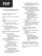 Critical Nursing Introduction