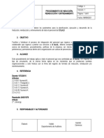 Procedimiento de Inducción, Reinducción y Entrenamiento