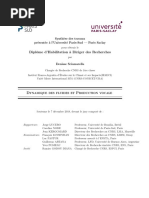 Synthèse Des Travaux Présentée À L'université Paris-Sud - Paris Saclay