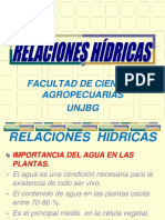 Relaciones Hídricas