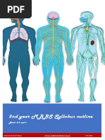 2nd Year MBBS Syllabus Outline: Block - 4,5 and 6