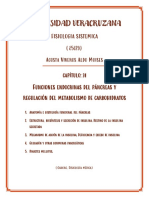 CAPÍTULO 24 Funciones Endocrinas Del Páncreas y Regulación Del Metabolismo de Carbohidratos