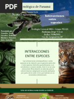 Interacciones Entre Especies