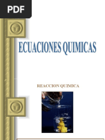 Ecuaciones Quimicas y Patrones Sencillos de Reactividad