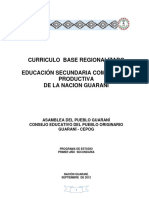 Curriculo Guarani Nivel Secundario 2020