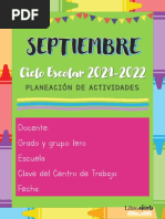 Docente: Grado y Grupo: 1ero Escuela: Clave Del Centro de Trabajo: Fecha