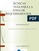 Técnicas Efectivas para La Toma de Requerimientos