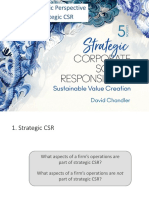 Part V: A Strategic Perspective Chapter 10: Strategic CSR