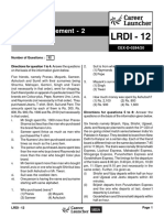 LRDI - 12: Arrangement - 2