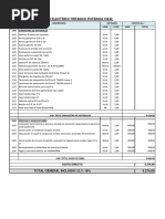 Presupuesto Con Ampliacion de Redes Parque Industrial