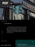 Starbucks Steep Analysis