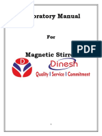 Magnetic Stirrer Lab Manual