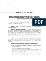 LEBMEMO Book The Legal Education Reform Act of 1993 Final Draft