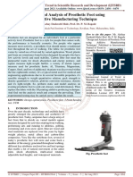 Design and Analysis of Prosthetic Foot Using Additive Manufacturing Technique