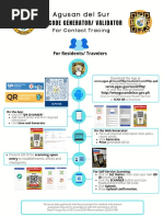 Agusan Del Sur: QR Code Generator/ Validator