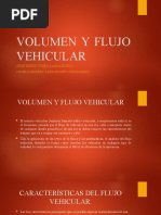 Volumen y Flujo Vehicular