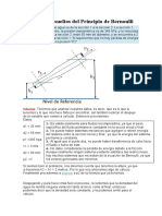 Ejercicios Resueltos Del Principio de Bernoulli