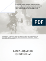 Proyecto Pazos - Localidad Quispiñicas