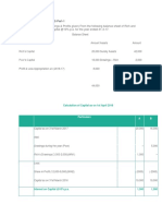 (Interest On Capital/Drawings & Profits Given) From The Following Balance Sheet of Rich and Poor, Calculate Interest On Capital @10% P.A. For The Year Ended 31-3-17