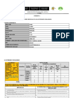 Formato 1 Informe Mensual de Las Actividades Realizadas