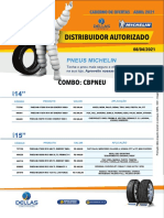 Caderno de Ofertas Michelin (Abril)