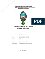 Interpretación de La Ley de La Atracción