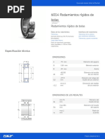 6014 Rodamientos Rígidos de Bolas - 20210915