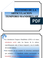 Clase 8. Traumatismo de La Articulacion Temporo Mandibular