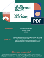 Test de Apercepción Infantil Cat - A (3-10 Años)