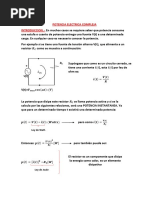 Potencia Electrica Compleja