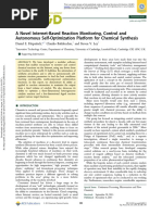 A Novel Internet-Based Reaction Monitoring, Control and Autonomous Self-Optimization Platform For Chemical Synthesis