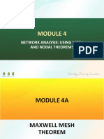 Module 4 Mesh Current and Nodal Analysis Method