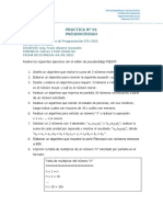 (Template) ? Practica Semanal 01 Pseudocódigo ETN307L