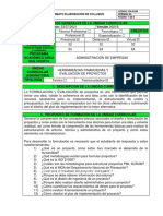 CUN PAE 2021B S HERRAMIENTAS FINANCIERAS y EVALUACIÓN DE PROYECTOS (TRANSVERSAL)