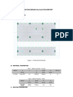 Foundation Calculation Report Sample