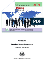 Associate Degree in Commerce