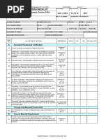 Saudi Aramco Inspection Checklist