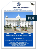 Indian Maritime University: A Central University Under The Ministry of Ports, Shipping & Waterways, Government of India