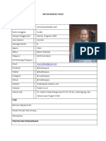 Daftar Riwayat Hidup