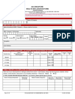 AIA Health Declaration Form