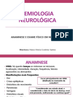 Anamnese e Exame Neurologico