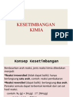 Kesetimbangan Kimia