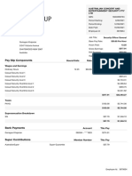 Pay Slip Components: Australian Concert and Entertainment Security Pty LTD